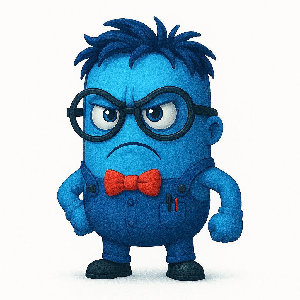 Sudadera unisex Bluvius Angry 💙